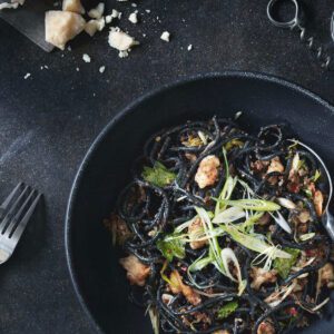 Mysterious Black Pasta